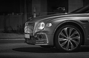 luxury Bentley supercar